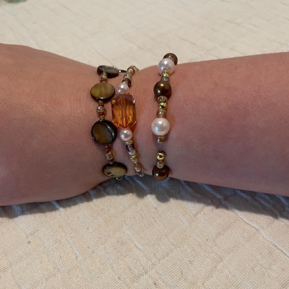 Pocahontas-Inspired Handmade Bracelets|Brown - Picture 1 of 4